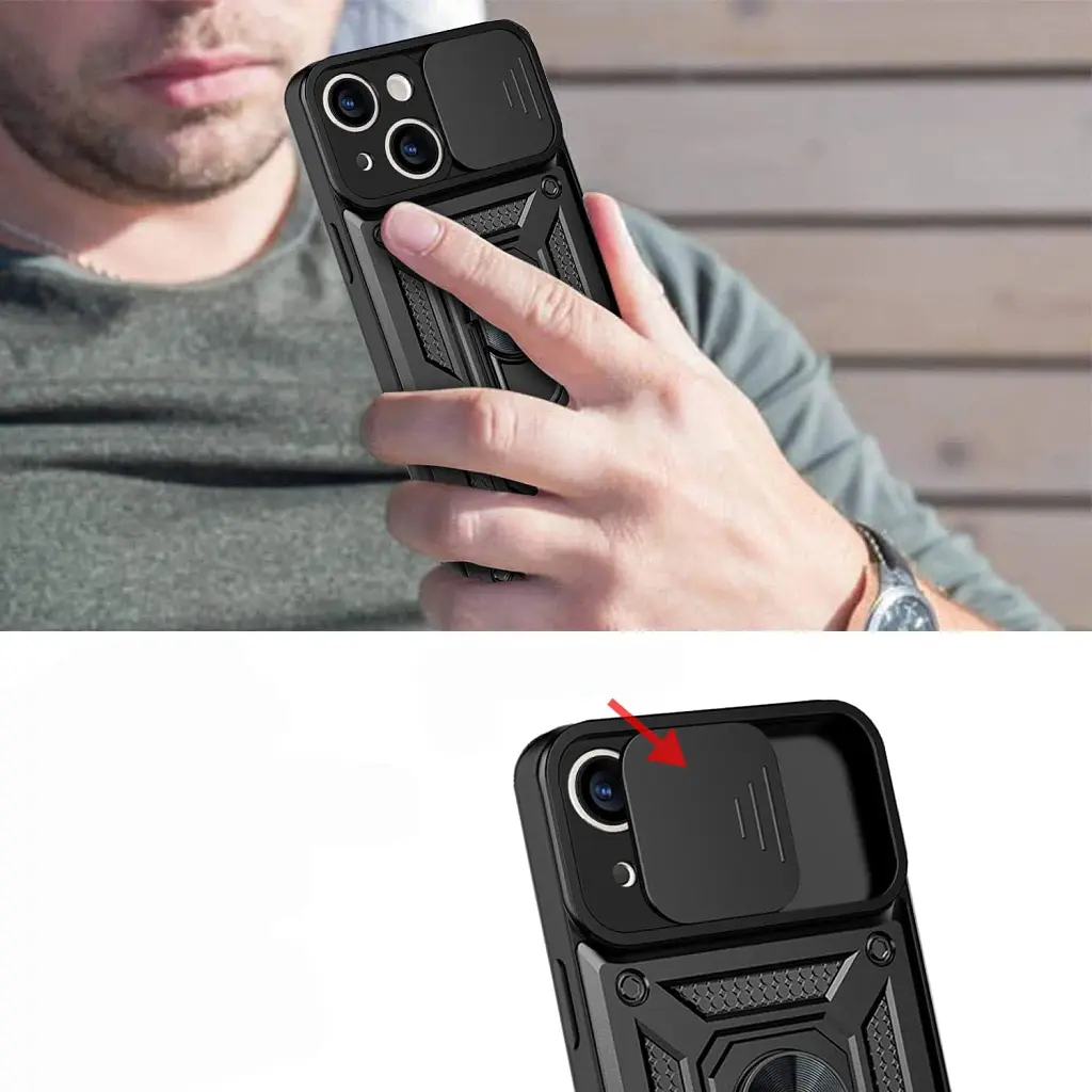 Панель BeCover Military для iPhone 15 Plus Black (709954) - фото 2