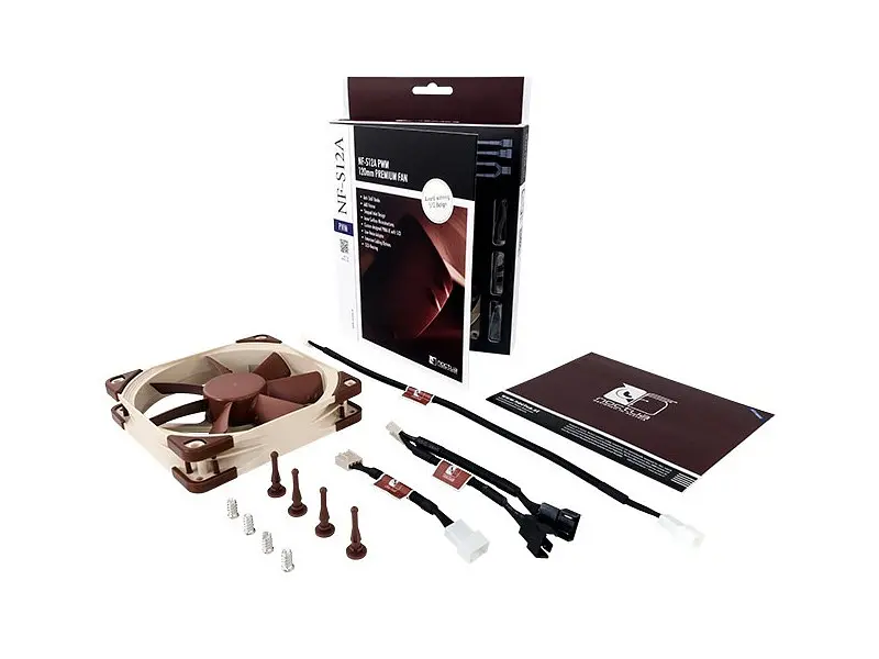 Вентилятор для корпусу Noctua NF-S12A PWM - фото 2