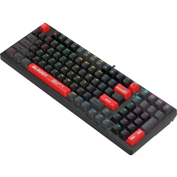 Клавиатура проводная A4Tech Bloody S98 BLMS Red Plus Switch Bloody Red (S98 Bloody Red) - фото 7