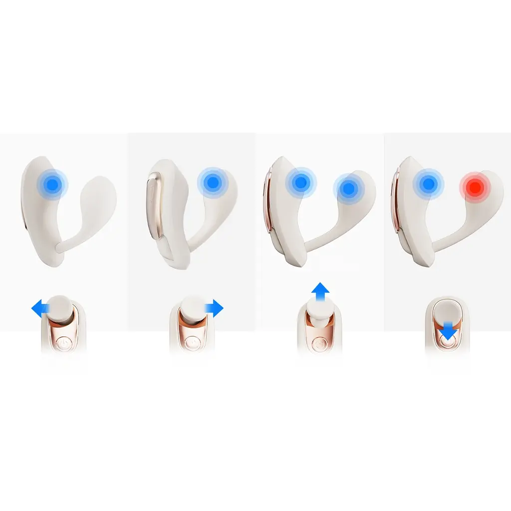 Вібратор Qingnan No.6 8 см білий - фото 14