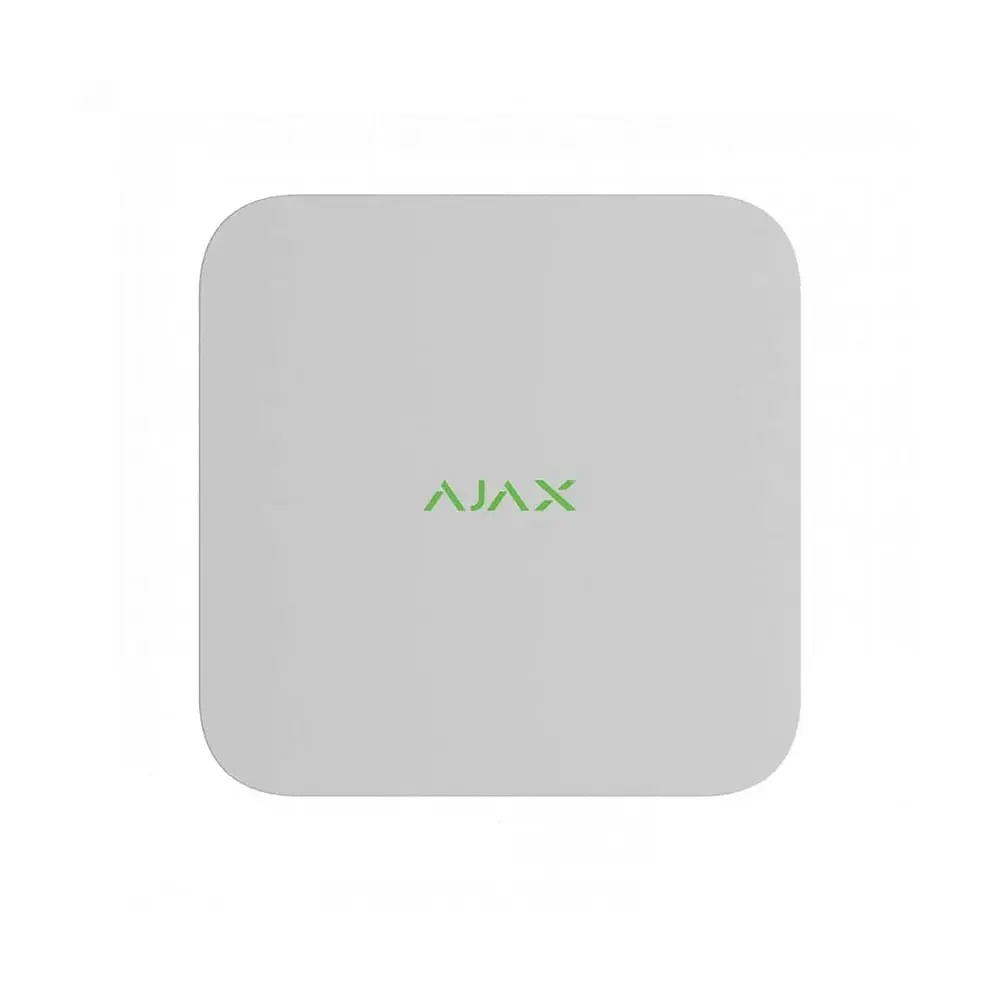 IP-відеореєстратор 8-канальний 8Mp Ajax NVR (8ch) White (26-00324)