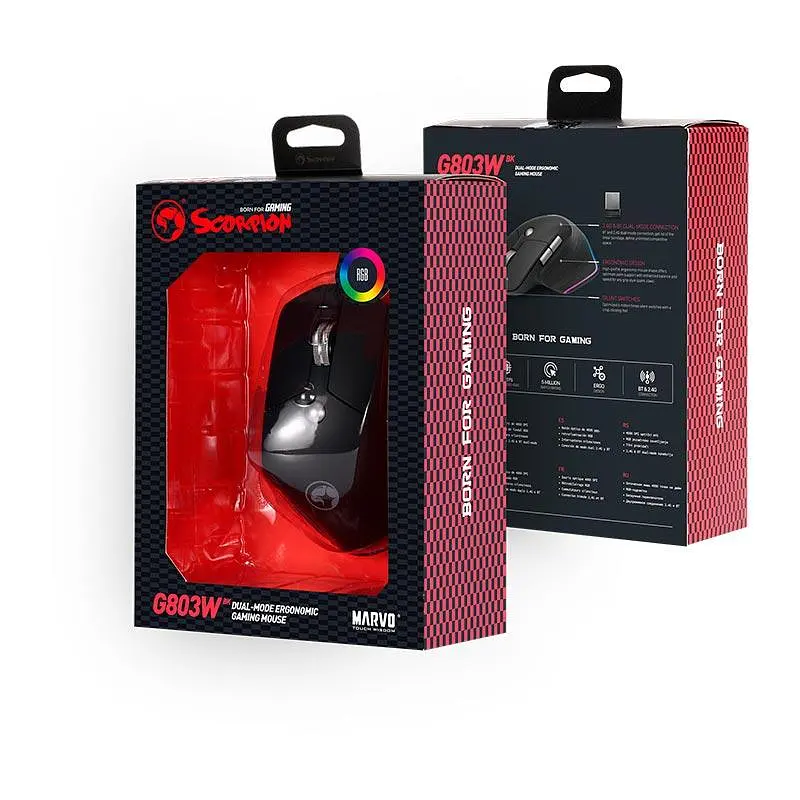 Мышь MARVO Wireless Mouse G803 |BT/2.4G, 4000dpi| - фото 2
