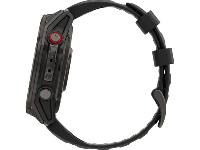Смарт-годинник Garmin Fenix 8 Pro 51 mm AMOLED Carbon Gray DLC Titanium with Black/Pebble Gray (010-03199-00/01) - фото 6