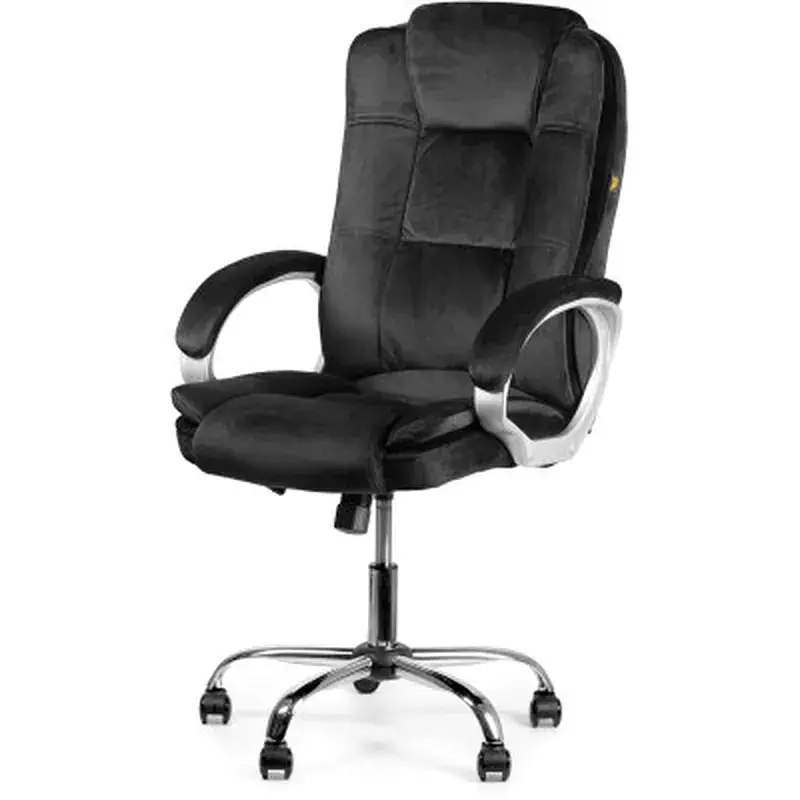 Офісне крісло Barsky Soft Microfiber Black (Soft-04) - фото 6