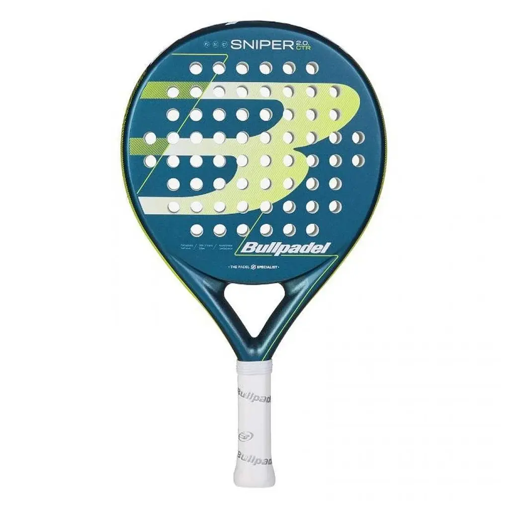 Ракетка для падел тенісу BULLPADEL SNIPER 2.0 CONTROL PETROL 2026