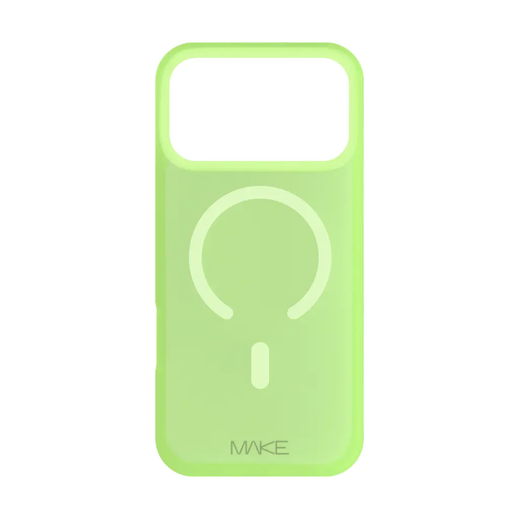 Чохол MAKE Apple iPhone 17 Pro Max Silicone Aura Magnet Fluorescent - фото 6