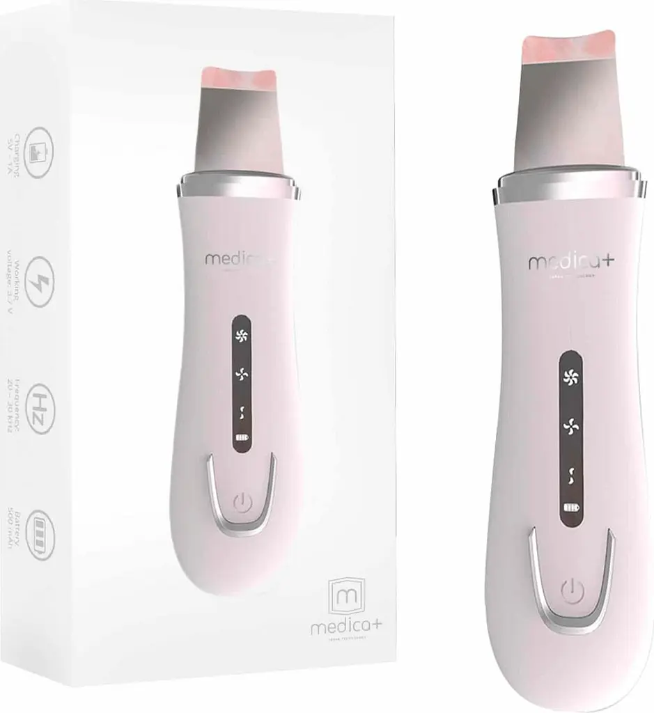 Ультразвуковий скрабер для чищення обличчя Medica+ VibroSkin 5.0 [79704] - фото 2