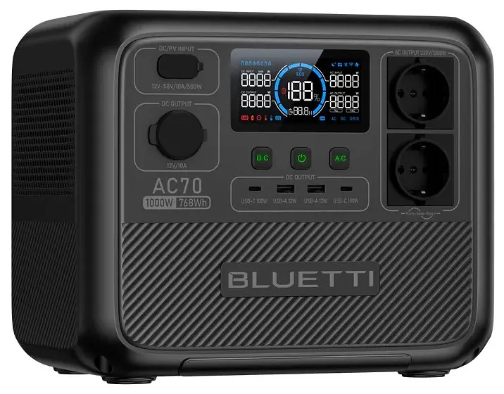 Зарядная станция BLUETTI AC70 - фото 2