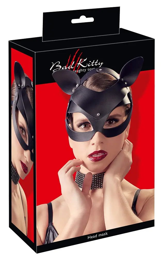 Маска Bad Kitty Naughty Toys Head Mask черный - фото 2