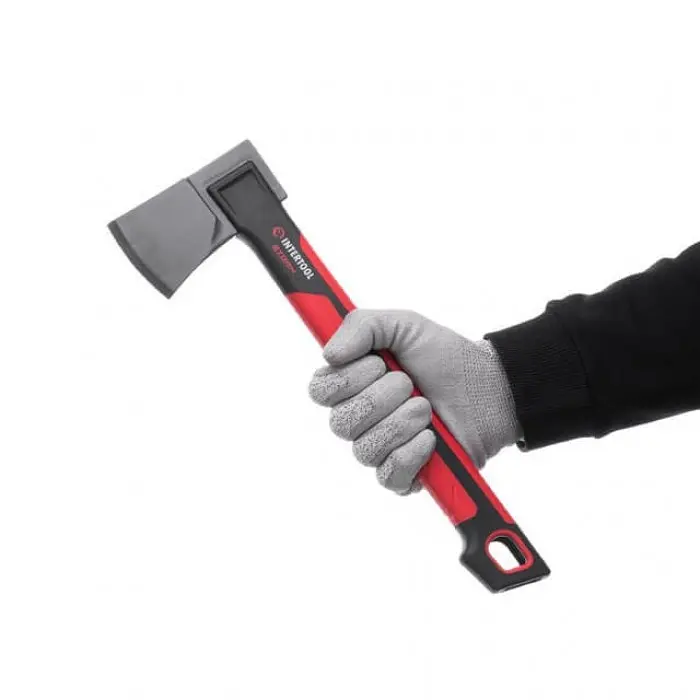 Сокира садова з тефлоновим покриттям 630 г ручка з фібергласу STORM INTERTOOL HT-0291 - фото 2