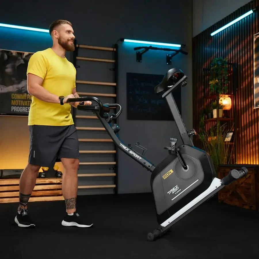 Велотренажер Trex Sport TX-500MB IRON черный магнитный - фото 5