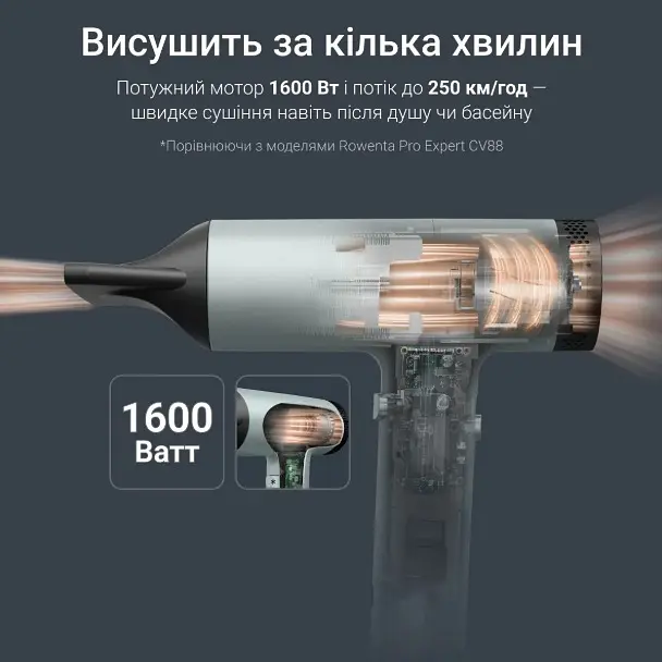 Фен HY7120E0 ROWENTA teh0026422 - фото 9