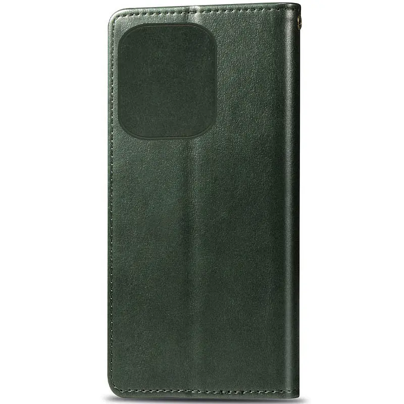 Шкіряний чохол-книжка GETMAN Gallant (PU) для TECNO Spark 10 Pro Зелений - фото 4