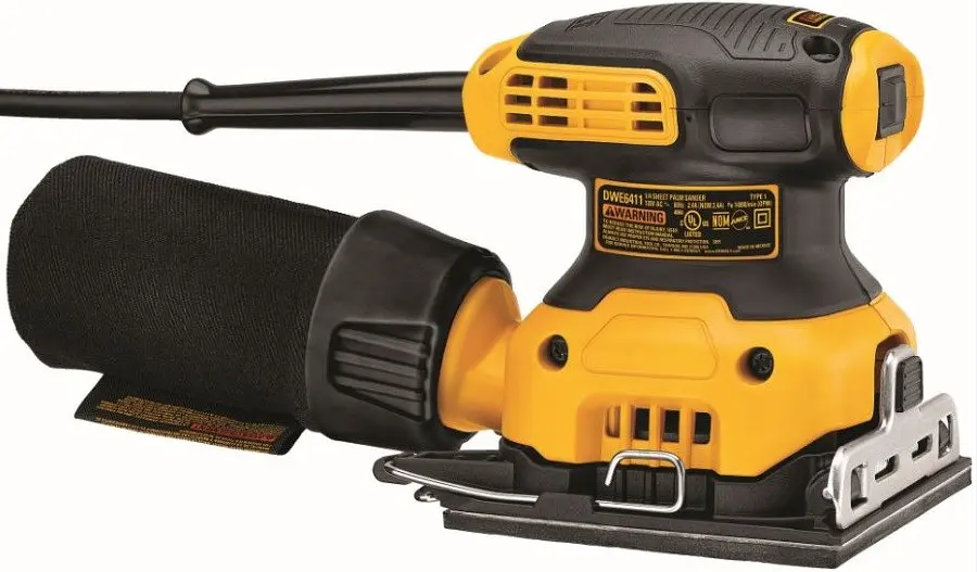 DeWALT Шліфмашина вібраційна DeWalt 230Вт 14000об/хв 108х115мм амплітуда 1.6мм 1.28кг - фото 3