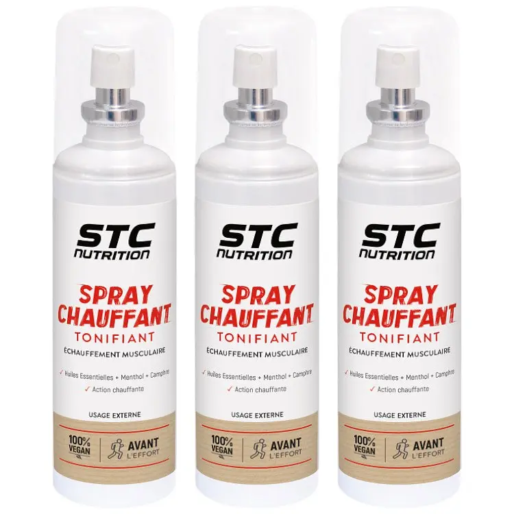 Спрей для тела STC Nutrition Chauffant Tonifiant тонизирующий разогревающий 75 мл - фото 3