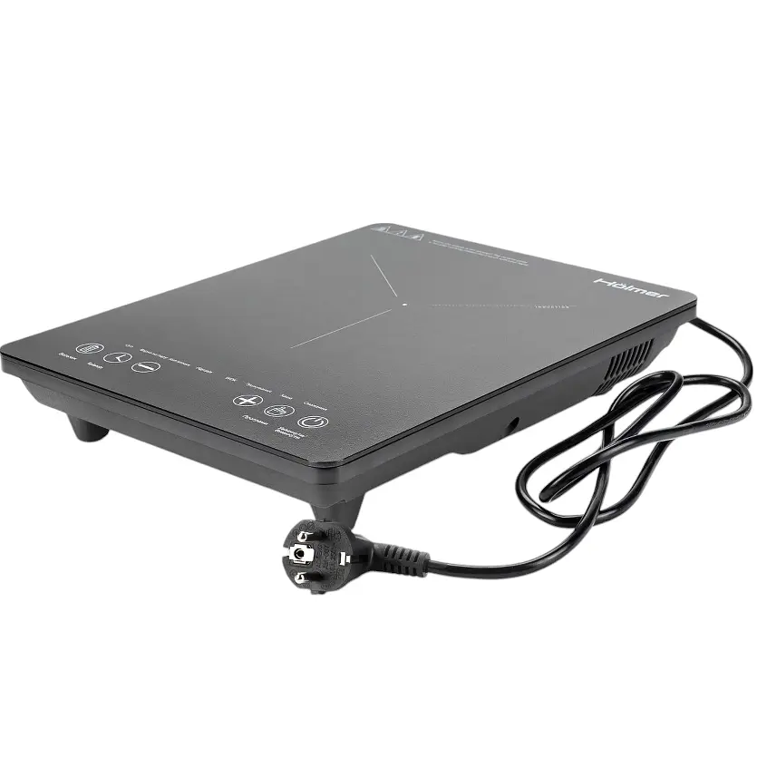 Плита настольная индукционная Holmer HIP-235 черная (HIP-235) - фото 5