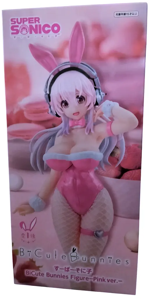 Фигурка FuRyu BiCute Bunnies Виртуальная певица Супер Сонико Super Sonico 30 см F BB SSR 30 - фото 5