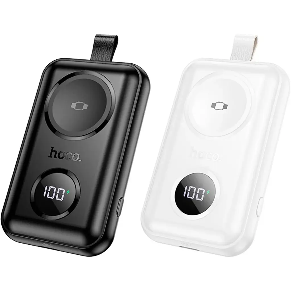 Портативна батарея Powerbank Hoco J137 with iWatch charger 2500mAh Black - фото 3