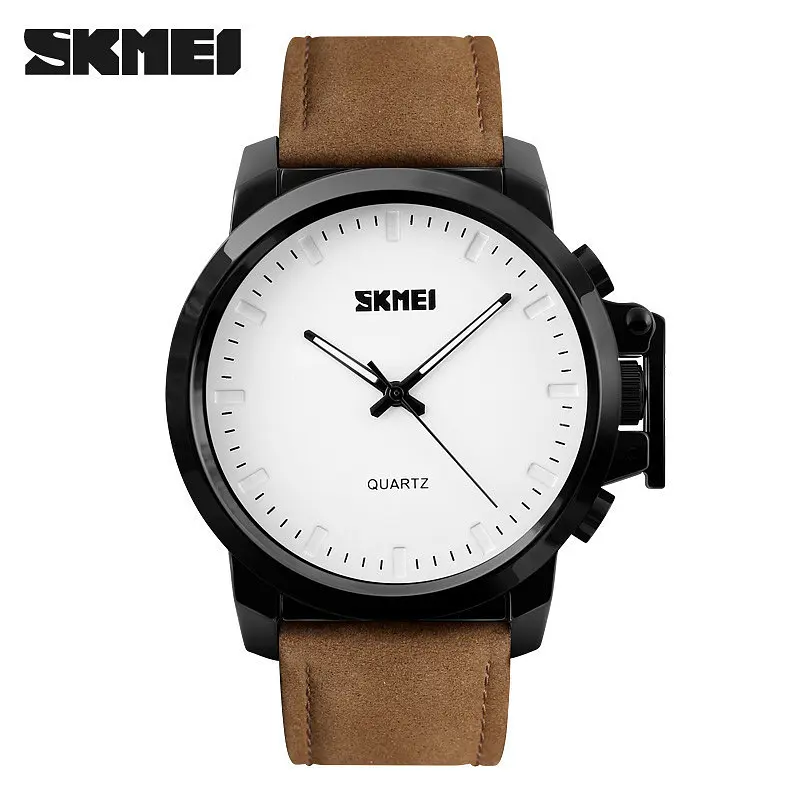 Классические мужские часы Skmei 1208 черный - фото 6
