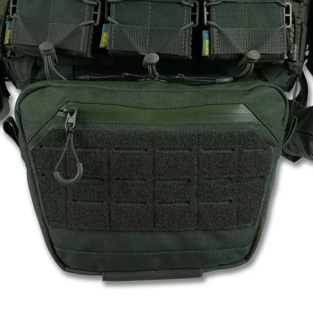 Плитоноска Kiborg GU gen.2 + 8 підсумків Khaki (1000-k55001) - фото 6