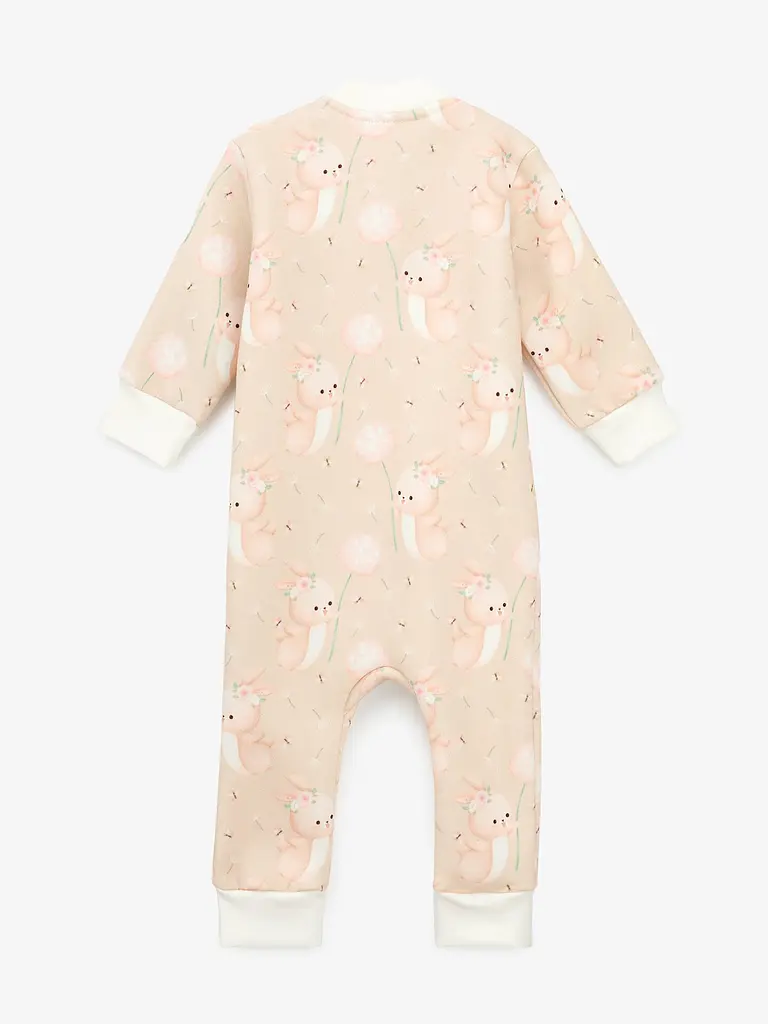 Комбінезон (ромпер) Зайка для дівчинки Baby Life 21-31 80 см Різнокольоровий shop (2000999617980) - фото 5
