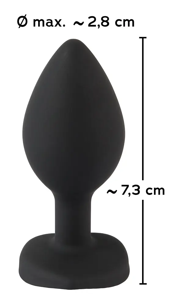 Анальна пробка - Silicone Butt Plug - фото 8