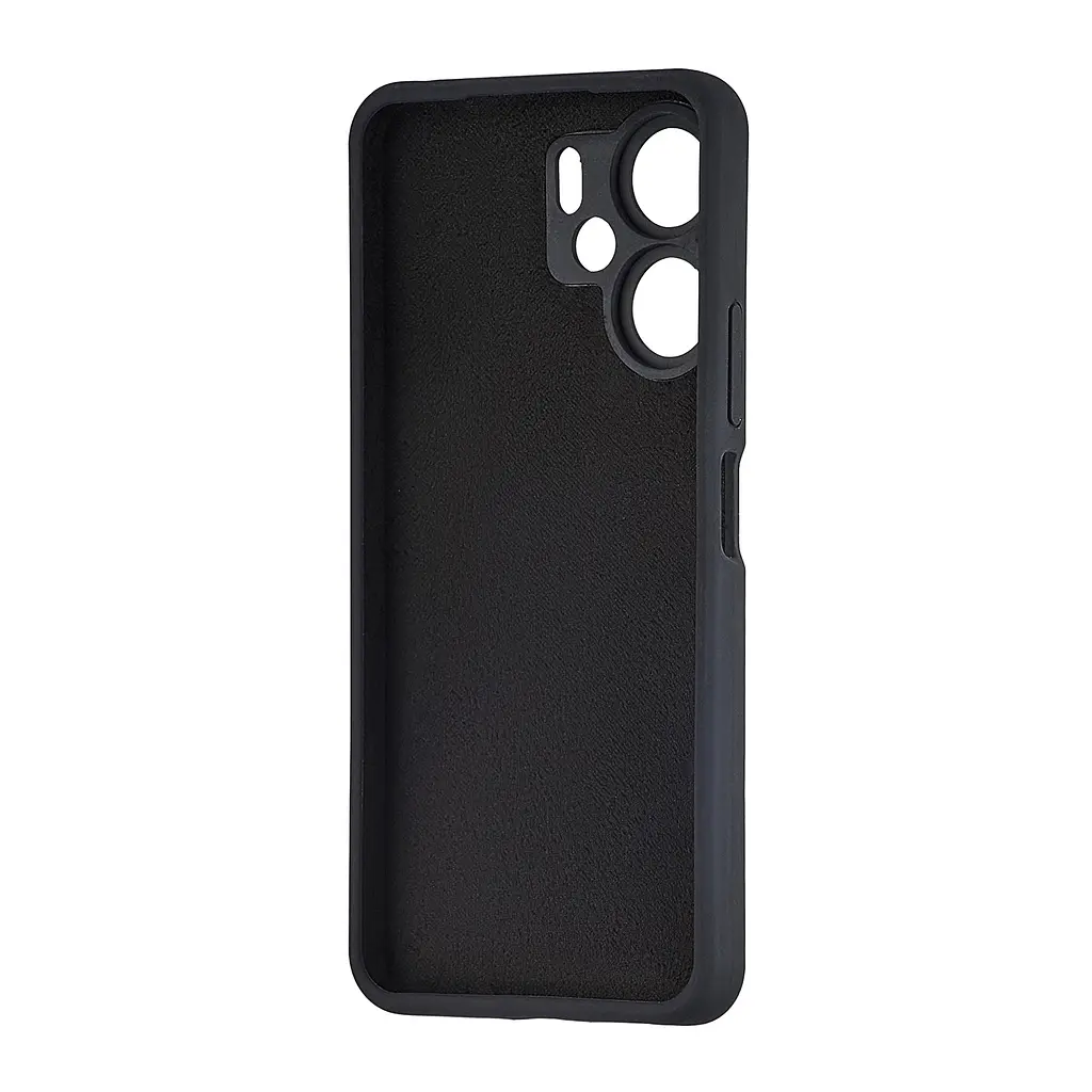 Чохол Silicone Case Xiaomi Redmi 13C 4G/Redmi 13C 5G/Poco C65/Poco M6 5G Black - фото 2