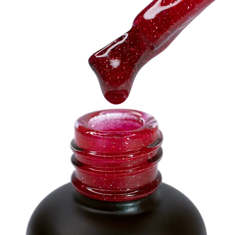 База светоотражающая сияющая PNB UV/LED Crystal Base Cabernet 8 мл - фото 3
