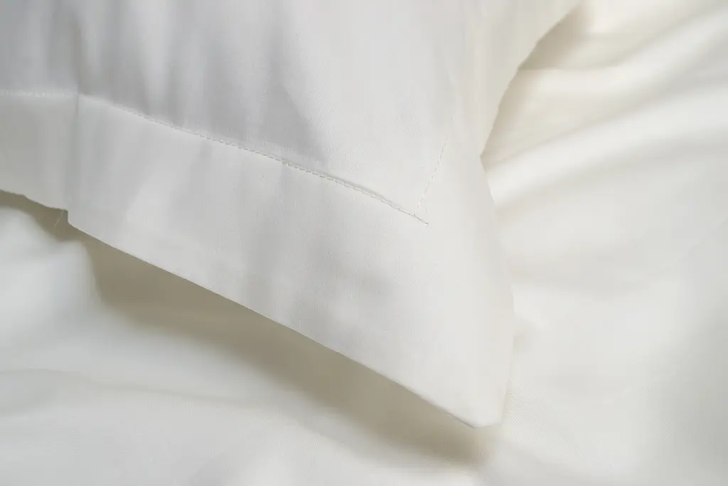 Постельное белье сатин 210ТС Lotus Home - Brista молочный семейный - фото 8