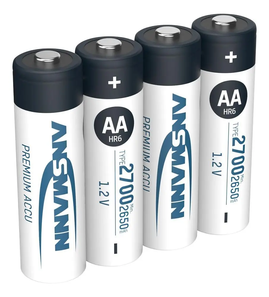 Аккумуляторы Ansmann AA/HR06 NI-MH 2700 mAh BL 4 шт (5030842) - фото 9