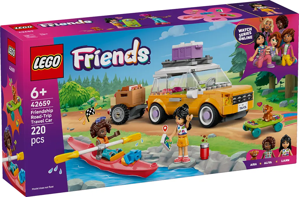Конструктор LEGO Friends Автомобиль для путешествий с друзьями 220 деталей (42659) - фото 2