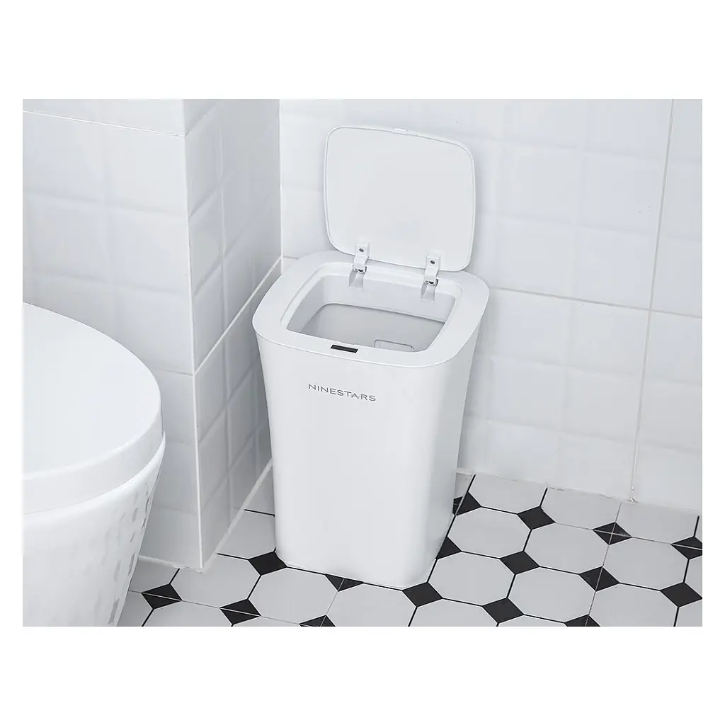 Контейнер для сміття Xiaomi Ninestars Waterproof Induction Trash White (DZT-10-11S) - фото 8