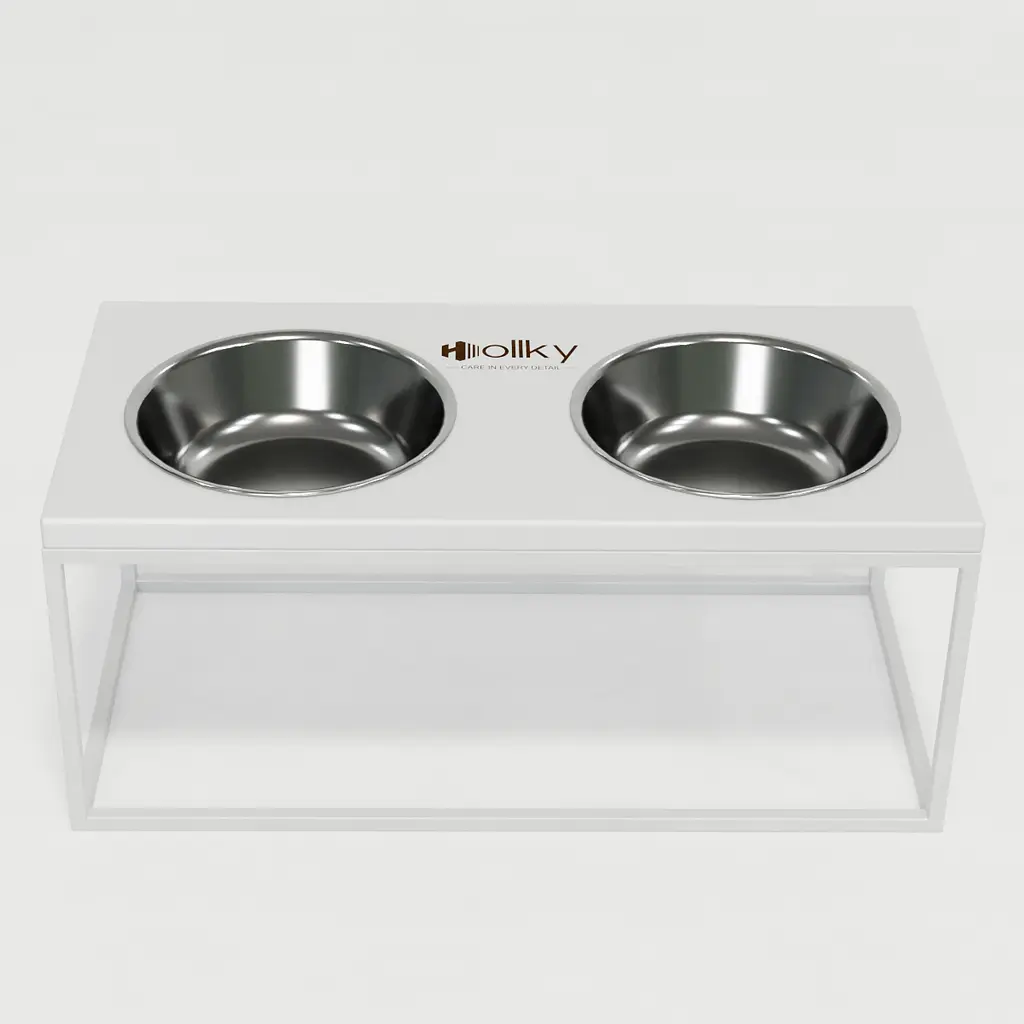 Hollky Base XL20 — миски на підставці для великих собак (2 × 1,8 л) - фото 6