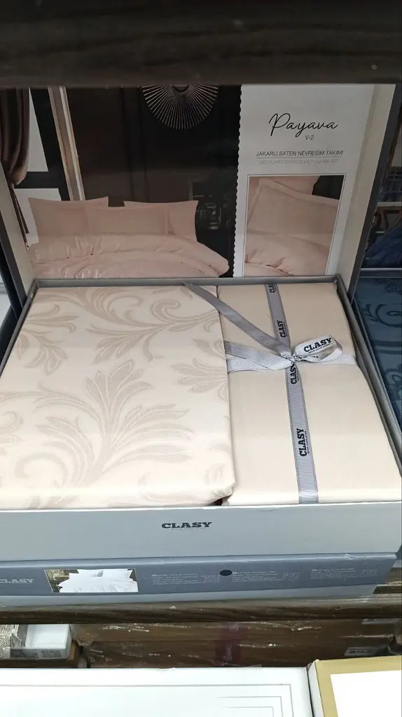Постільна білизна Payava Beige Жаккард Clasy pbe0052059 - фото 2