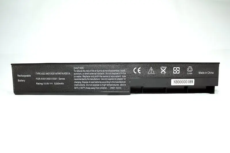 Акумулятор PowerPlant для ноутбуків ASUS X401 (A32-X401) 10.8V 5200mAh (NB00000188) - фото 2