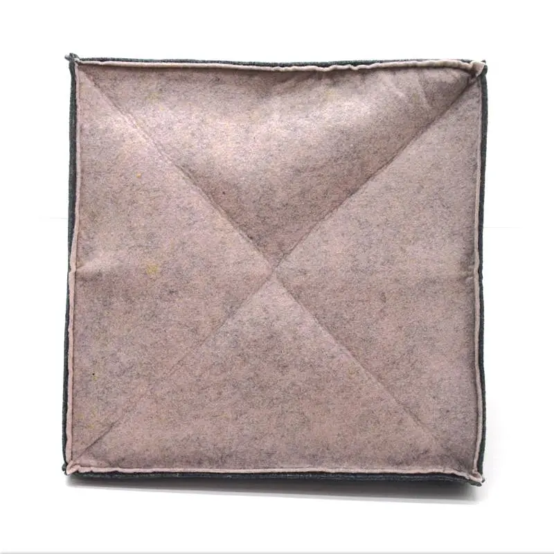 Будинок для котів та малих порід собак Zoo-hunt із фетру Джейн №1 35х35х36 см сірий (ZH4948-1) - фото 2