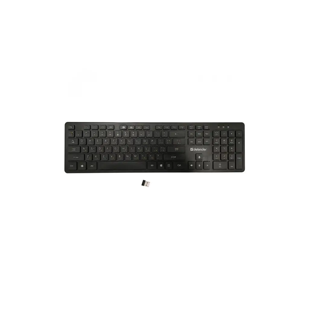 Клавіатура Defender Comfort MT Wireless UA Black (450950)