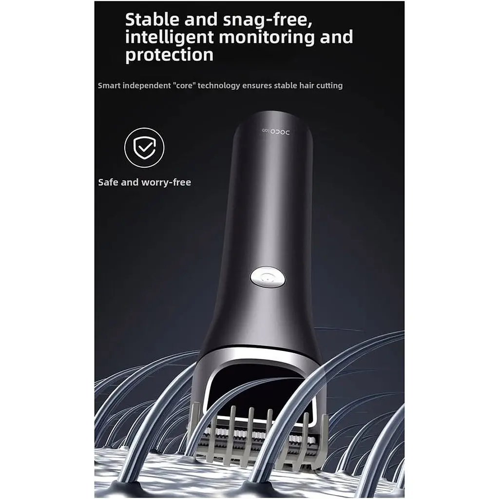 Машинка для стрижки DOCO Electric Hair Clipper Metallic Black (HC002) [174040] - фото 7