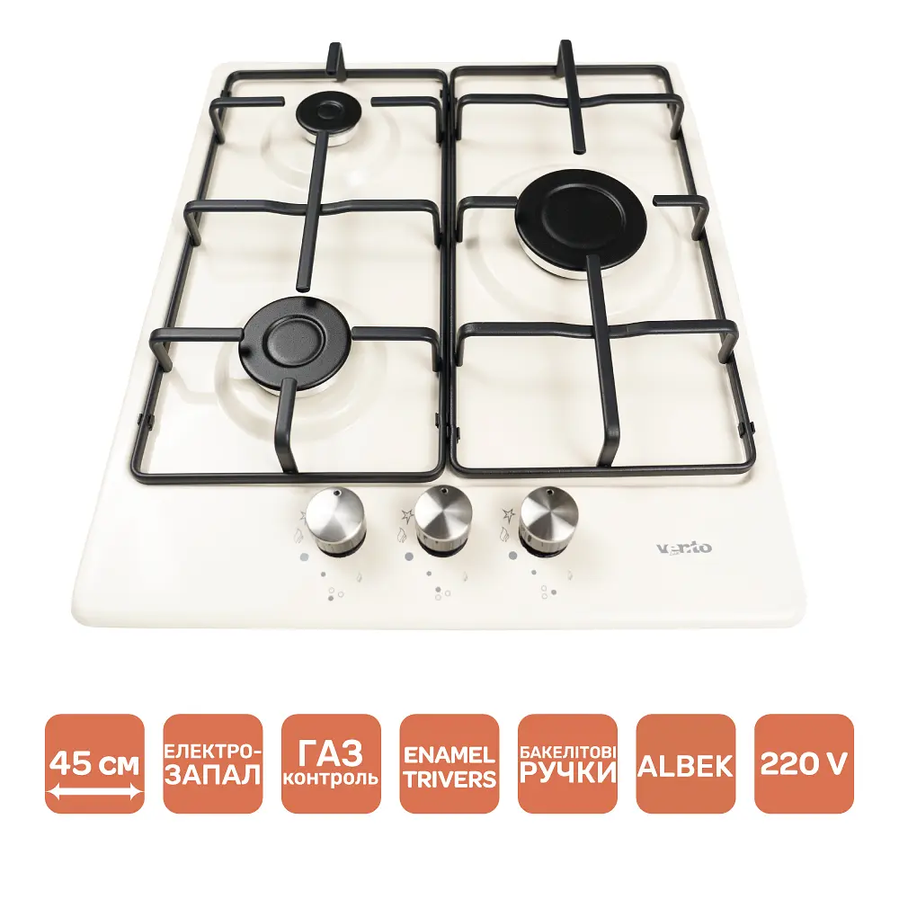 Варочная поверхность Ventolux HG430-B3 S (IVORY) - фото 2