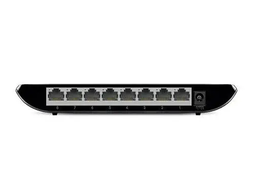 Комутатор TP-LINK TL-SG1008D, 8x100/1000 Mb/s, пластиковий корпус, некерований - фото 4