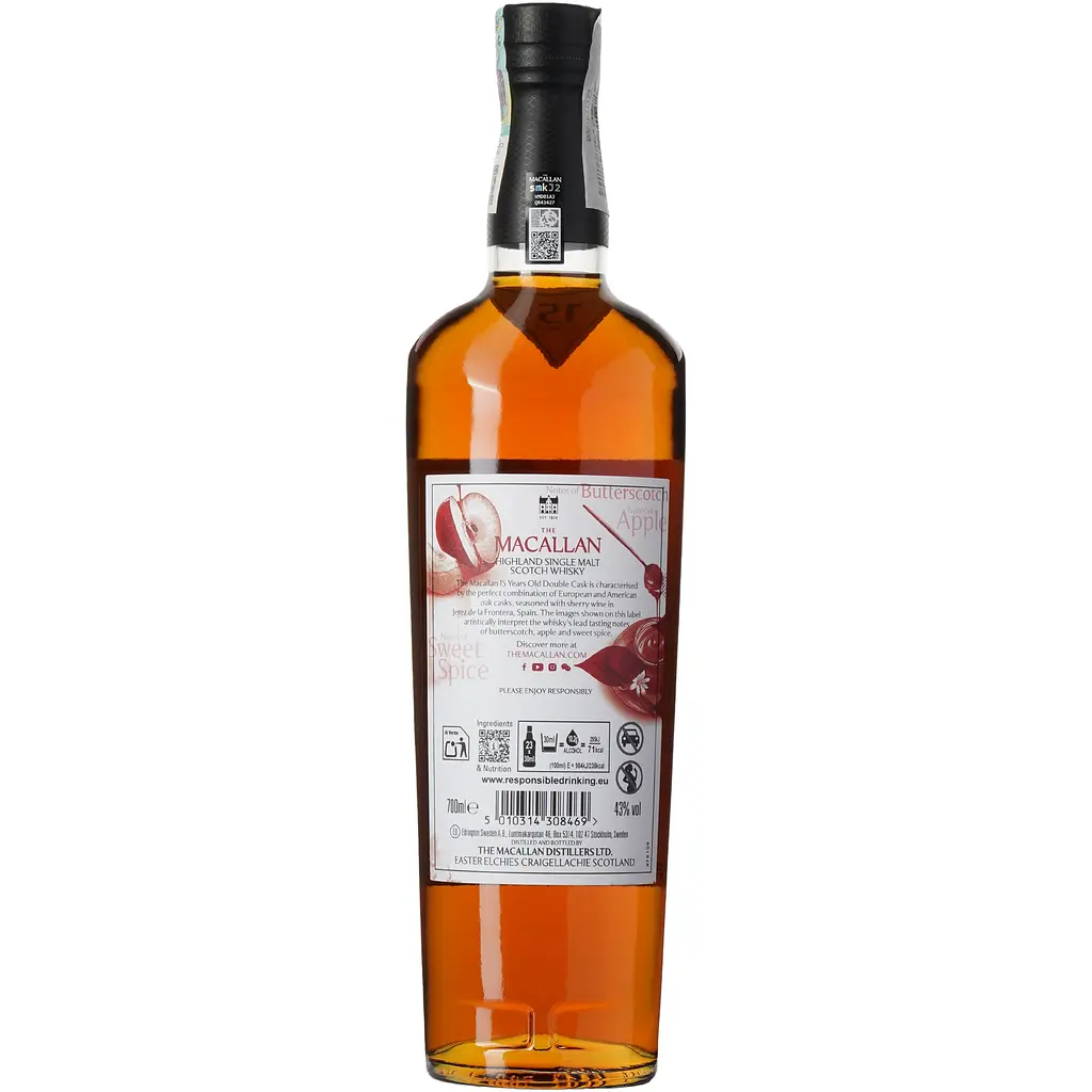 Віскі The Macallan Double Cask Matured 15 yo 0.7 л 43% - фото 9