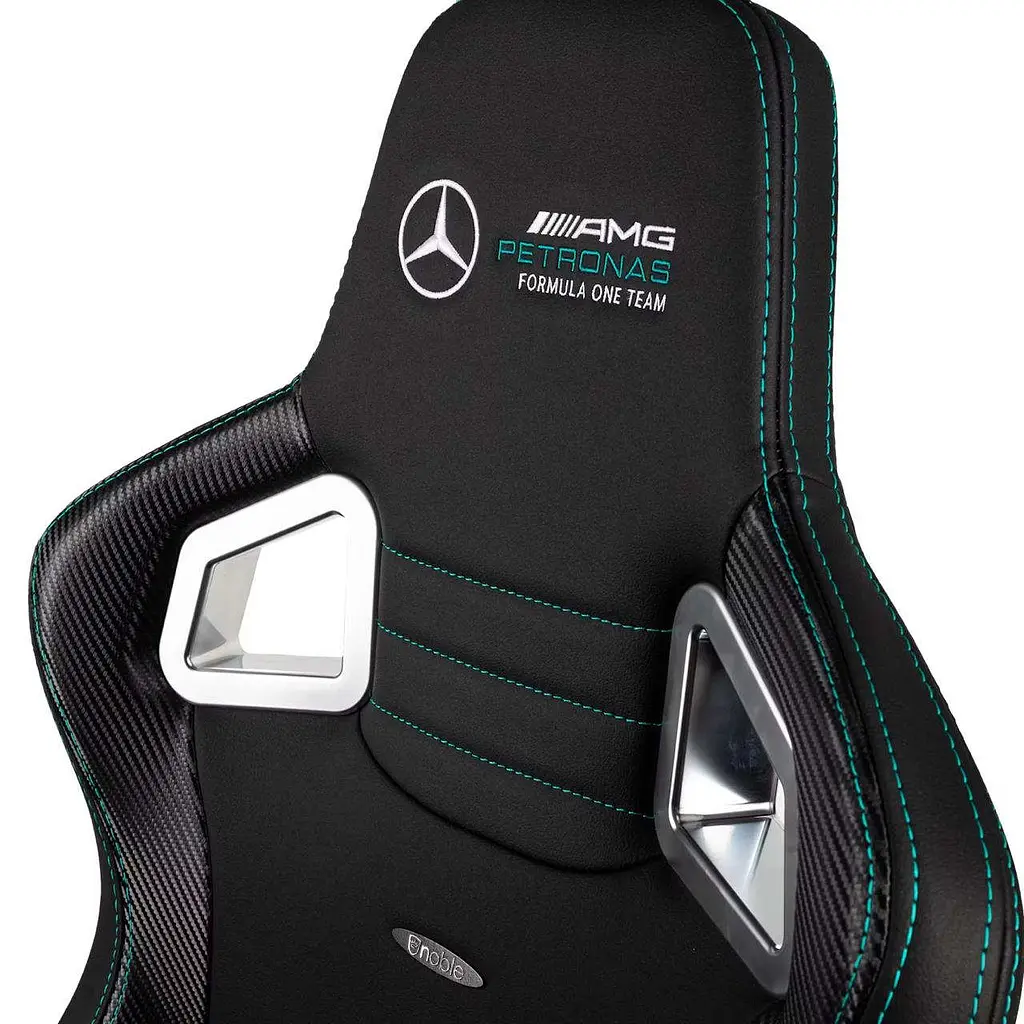 Ігрове крісло Noblechairs EPIC Mercedes-AMG Petronas Formula One Team Edition - фото 4