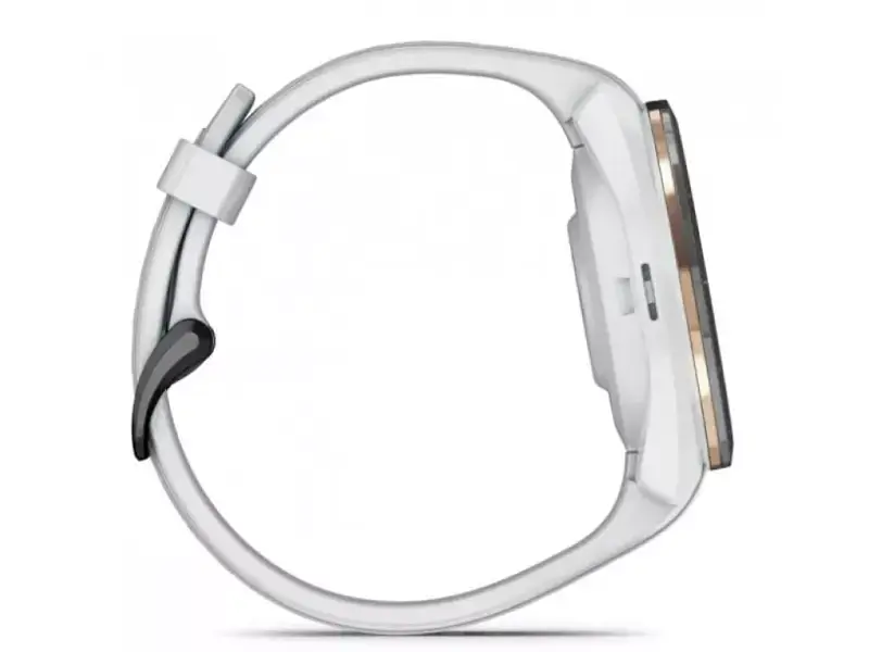 Смарт-годинник Garmin Approach S70 42mm B. Ceramic Bezel with White S. Band (010-02746-00/10) - фото 4