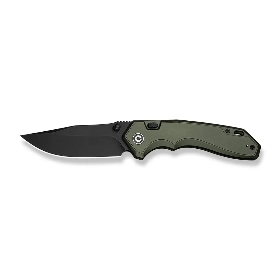 Ніж складаний туристичний Civivi Elite Brova, (8.7 см) CPM S35VN / Aluminum зелений - фото 8