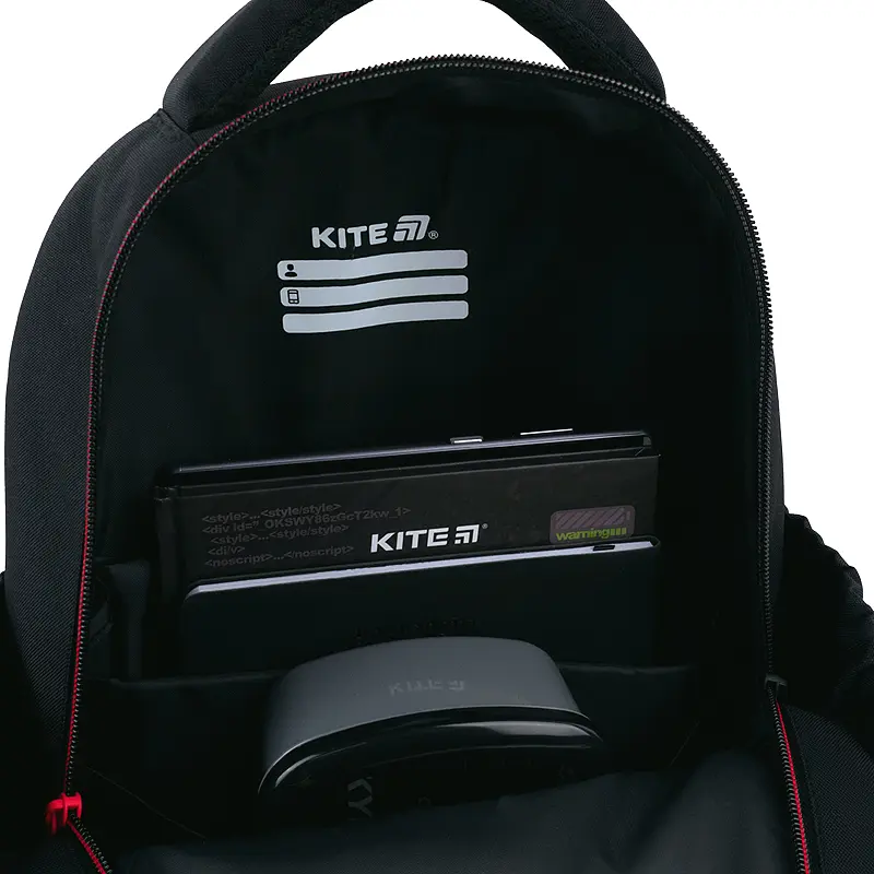Рюкзак для початкової школи Kite Education 763S Speed Racer Чорний (K26-763S-2) - фото 13
