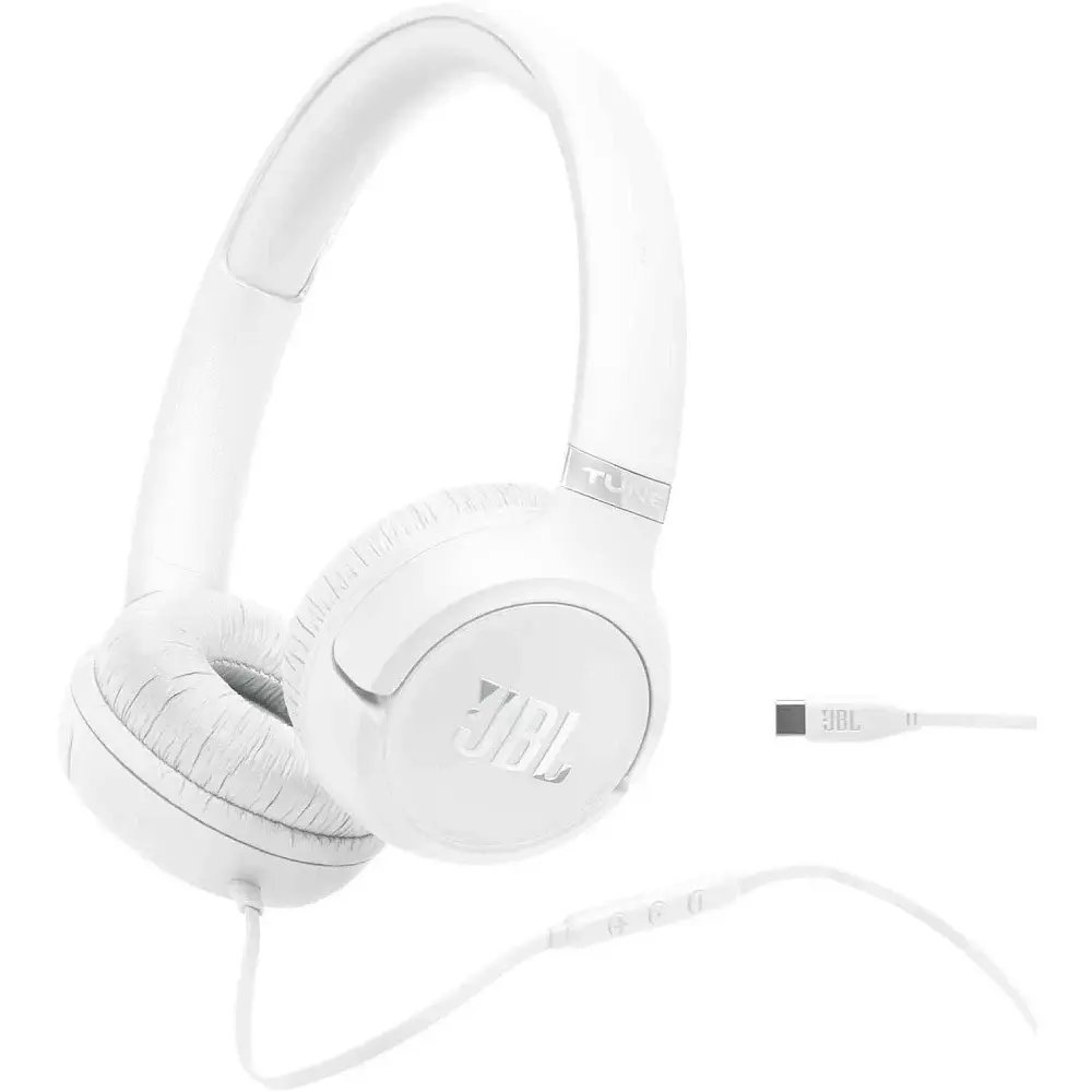 HF Stereo JBL Tune 530C USB-C (JBLT530CWHT) White UA