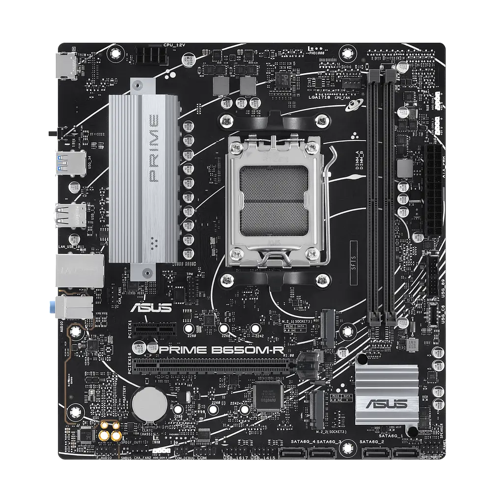 Материнська плата Asus B650M-R Prime Socket AM5 (PRIME B650M-R) Б/В - фото 2