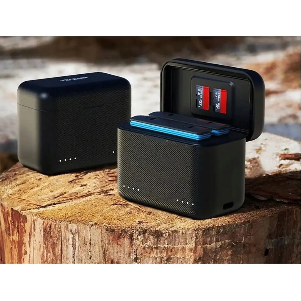 Зарядний пристрій Telesin S0-BCG-07-TIS для Insta360 X4 [118303] - фото 6