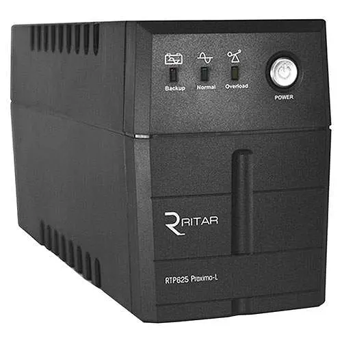 Джерело безперебійного живлення Ritar 625 ВА / 375 Вт / 7 А*ч (RTP625L)