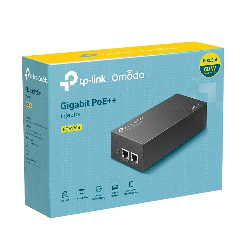 Інжектор PoE++ TP-Link POE170S - фото 3